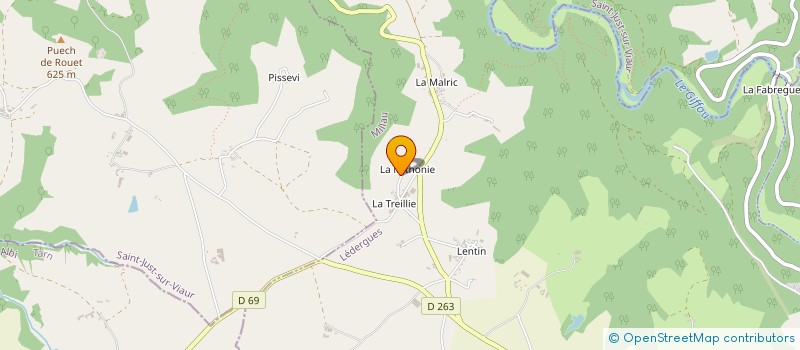 localisation de l'entreprise EARL GALTIER BERNARD ET MARYSE  DURENQUE