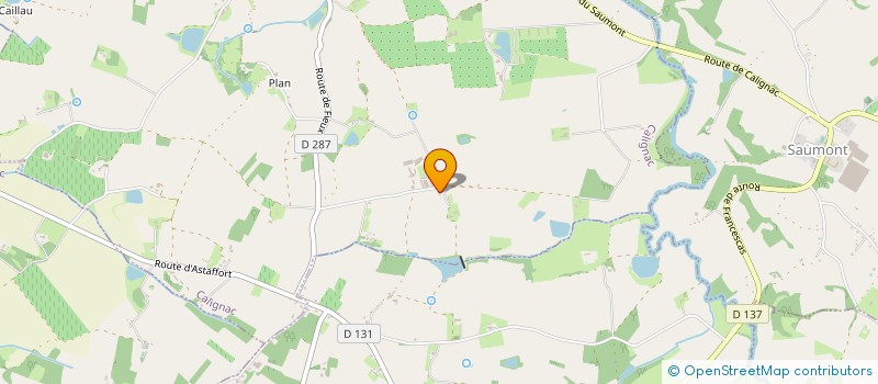 localisation de l'entreprise EARL GALZIN  NERAC