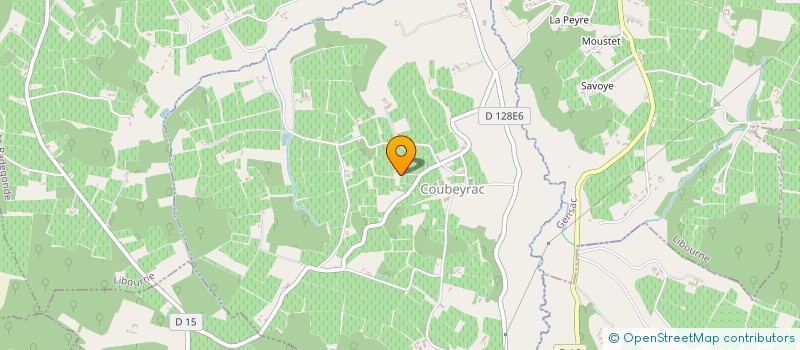 localisation de l'entreprise EARL GANTELET  COUBEYRAC