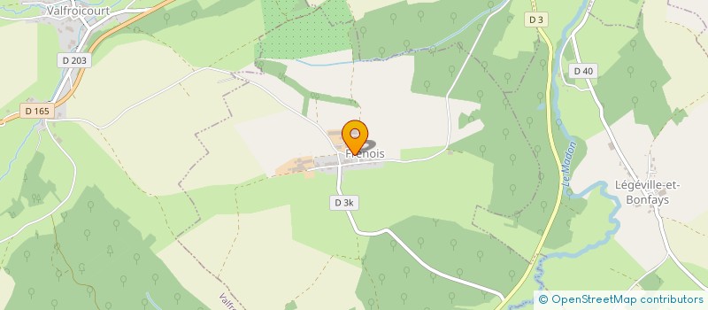 localisation de l'entreprise EARL GANTOIS  FRENOIS