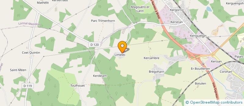 localisation de l'entreprise EARL GARANGER à BRECH