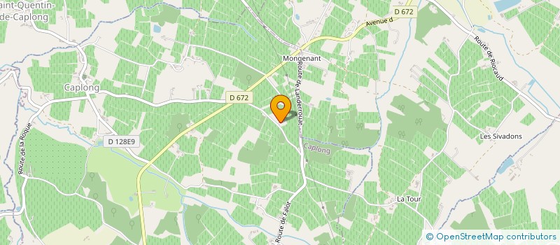 localisation de l'entreprise EARL GARAT BEL-AIR à SAINT-QUENTIN-DE-CAPLONG