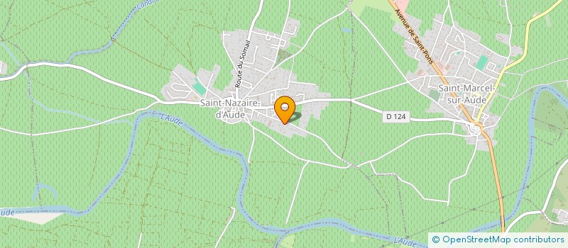 localisation de l'entreprise EARL GARCIA FRERES  SAINT-NAZAIRE-D'AUDE