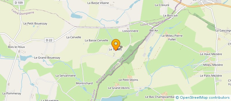 localisation de l'entreprise EARL GARDAN à LUITRE-DOMPIERRE