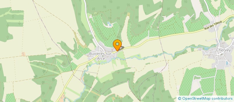 localisation de l'entreprise EARL GARDARIN CHARTON  BUXIERES-SUR-ARCE