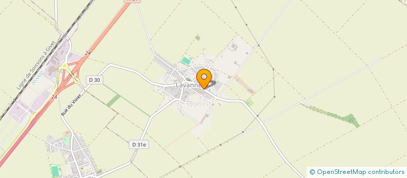 localisation de l'entreprise EARL GARNOTEL FONTAINE à LAVANNES