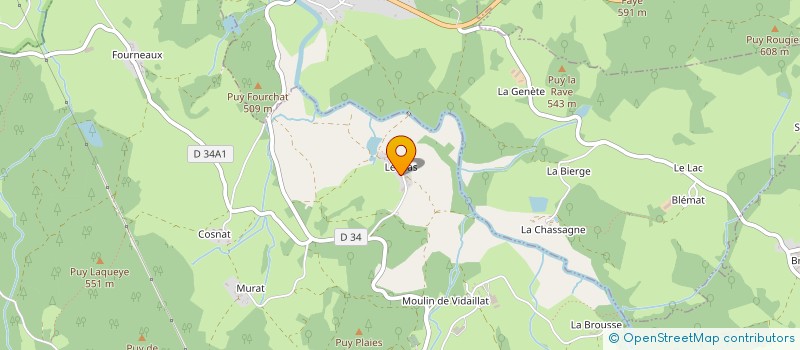 localisation de l'entreprise EARL GASNIER à SARDENT