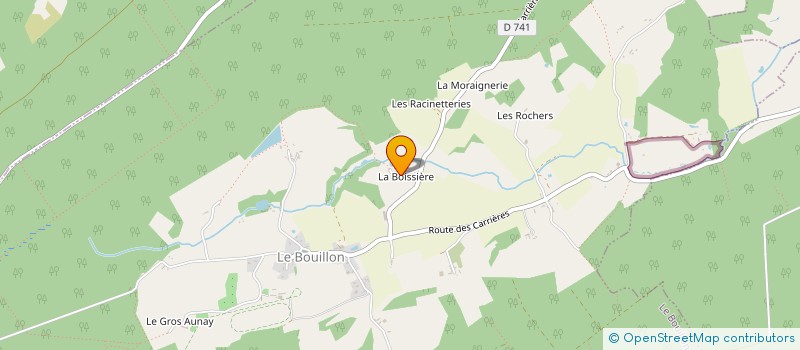 localisation de l'entreprise EARL GATIEN à AUNOU SUR ORNE
