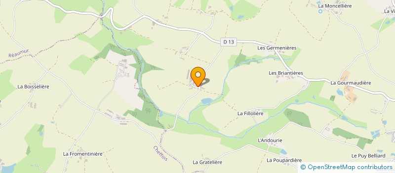 localisation de l'entreprise EARL GATIN'OEUF à SAINT-PIERRE-DU-CHEMIN