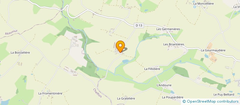 localisation de l'entreprise EARL GATINEAU à SAINT-PIERRE-DU-CHEMIN