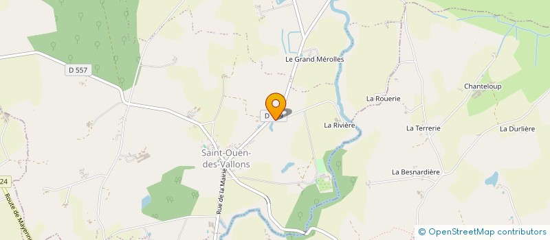 localisation de l'entreprise EARL GAUDIER  MONTSURS