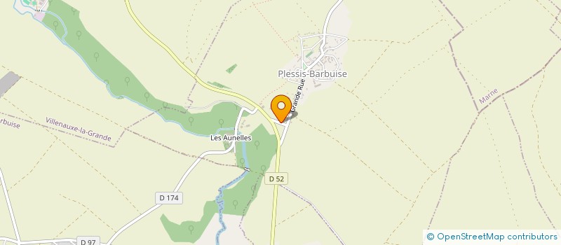 localisation de l'entreprise EARL GAUPIN à PLESSIS-BARBUISE
