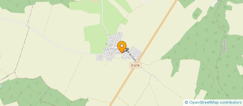 localisation de l'entreprise EARL GAUTHEROT à DARMANNES