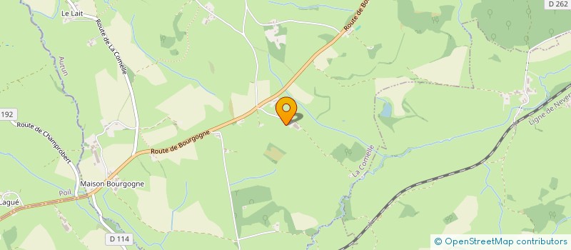 localisation de l'entreprise EARL GAUVIN  LA COMELLE