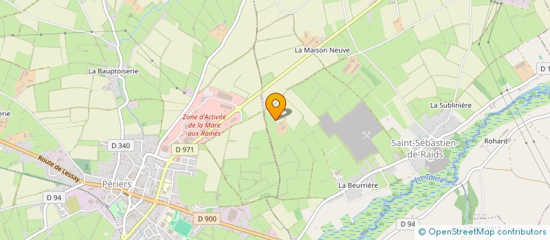 localisation de l'entreprise EARL GDM à SAINT-SEBASTIEN-DE-RAIDS