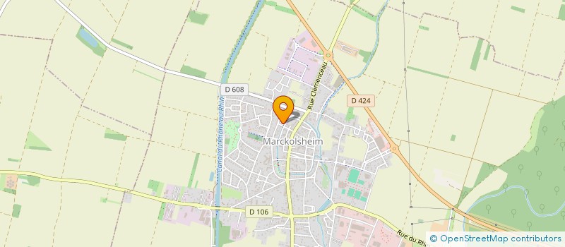 localisation de l'entreprise EARL GEBHARDT  MARCKOLSHEIM