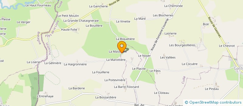localisation de l'entreprise EARL GEGU - JEUSSELIN à SAINT-POIX