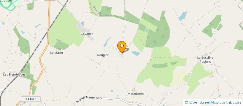 localisation de l'entreprise EARL GENETEIX - BRAGE  SAINT-OUEN-SUR-GARTEMPE