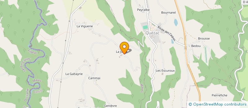 localisation de l'entreprise EARL GENOT à MAURS