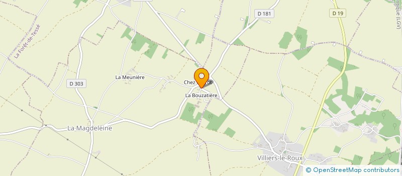 localisation de l'entreprise EARL GEORGES à LA MAGDELEINE
