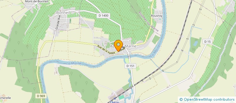 localisation de l'entreprise EARL GEORGES HENRY  AZY-SUR-MARNE