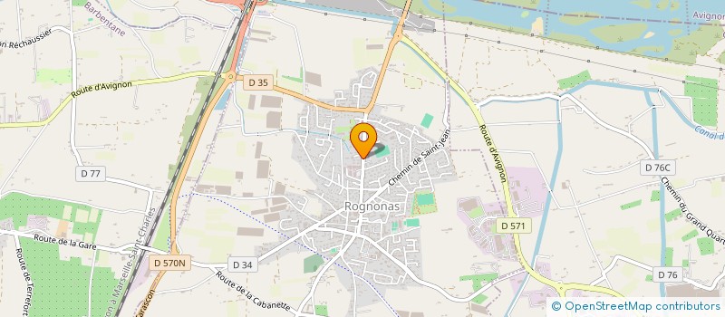 localisation de l'entreprise EARL GERANIE  ROGNONAS