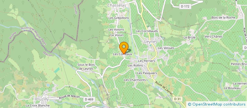 localisation de l'entreprise EARL GERMAIN BERNARD à LEYNES