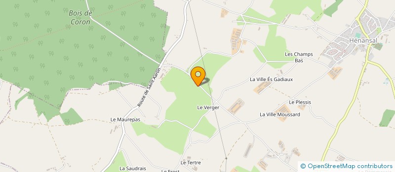 localisation de l'entreprise EARL GESREL NICOLAS à HENANSAL