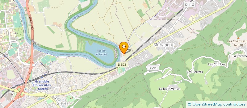 localisation de l'entreprise EARL GIERES LEGUMES à GIERES