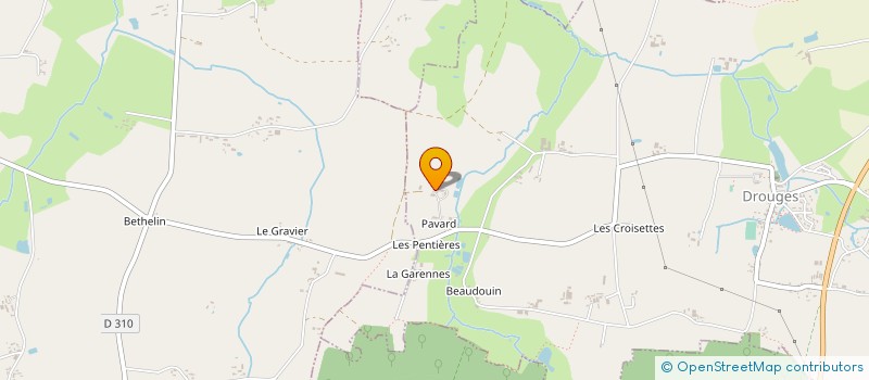 localisation de l'entreprise EARL GILARD à DROUGES