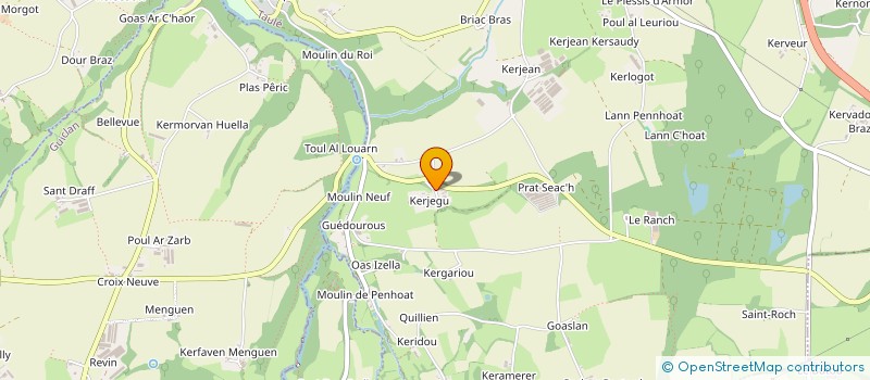 localisation de l'entreprise EARL GILDAS JACQ à TAULE