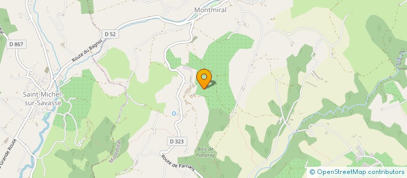 localisation de l'entreprise EARL GILIBERT à MONTMIRAL