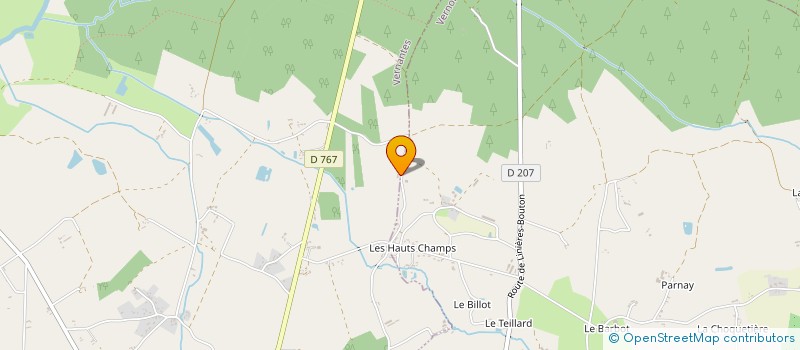 localisation de l'entreprise EARL GILLES à NOYANT-VILLAGES