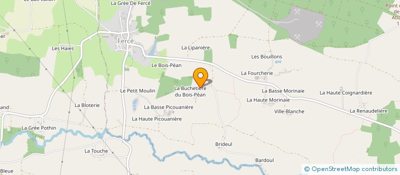 localisation de l'entreprise EARL GIQUEL à FERCE