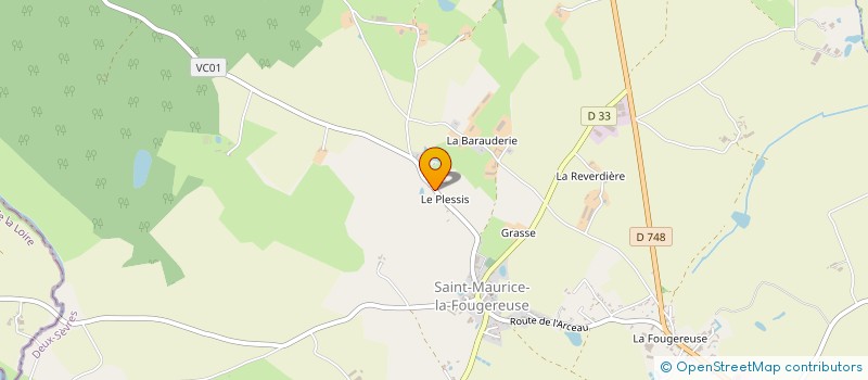 localisation de l'entreprise EARL GIRARD à SAINT MAURICE ETUSSON