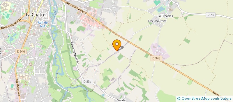 localisation de l'entreprise EARL GIRAUD SYLVAIN à LA BERTHENOUX
