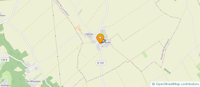 localisation de l'entreprise EARL GIROIRE à ASSAIS-LES-JUMEAUX