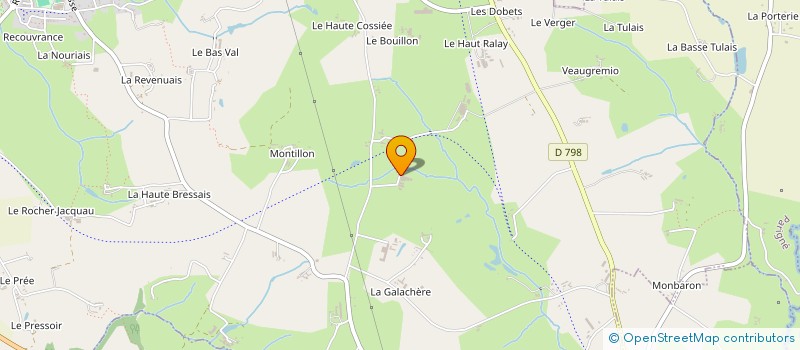localisation de l'entreprise EARL GIROU à SAINT-GERMAIN-EN-COGLES