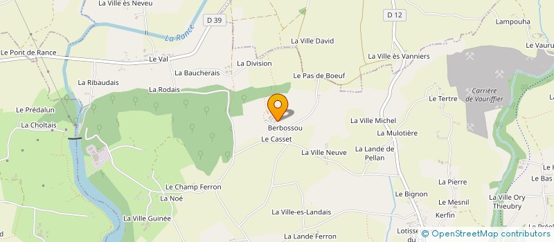 localisation de l'entreprise EARL GLEMEE à PLOUASNE