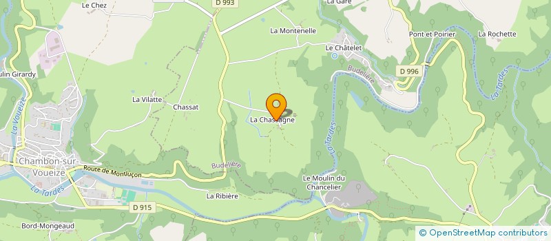 localisation de l'entreprise EARL GLOMEAU à BUDELIERE