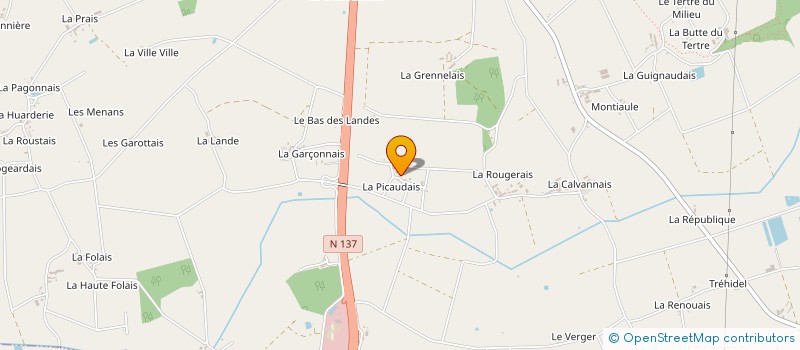 localisation de l'entreprise EARL GLORO à BAIN-DE-BRETAGNE