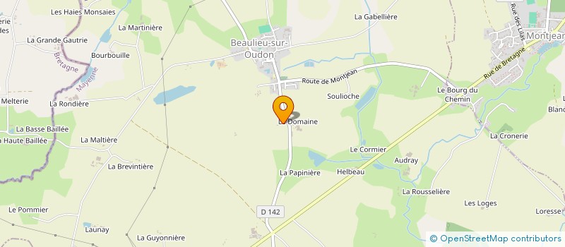 localisation de l'entreprise EARL GOBE à SAINT-CYR-LE-GRAVELAIS