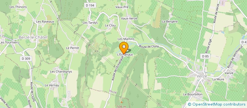 localisation de l'entreprise EARL GOBET à VERZE