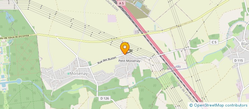 localisation de l'entreprise EARL GOBINOT  MOISENAY