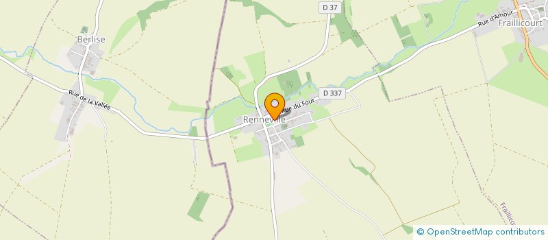 localisation de l'entreprise EARL GODEFROY à RENNEVILLE
