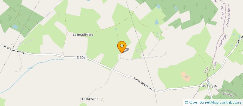 localisation de l'entreprise EARL GODIN à CLEMONT