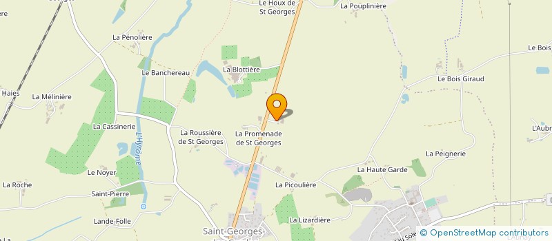 localisation de l'entreprise EARL GODINEAU à CHEMILLE-EN-ANJOU