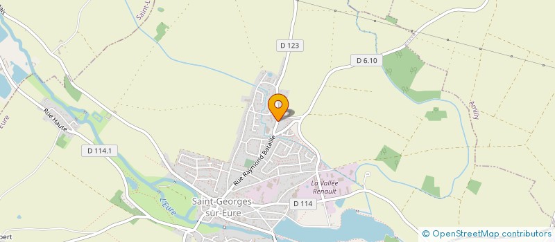 localisation de l'entreprise EARL GOGUIER à SAINT-GEORGES-SUR-EURE