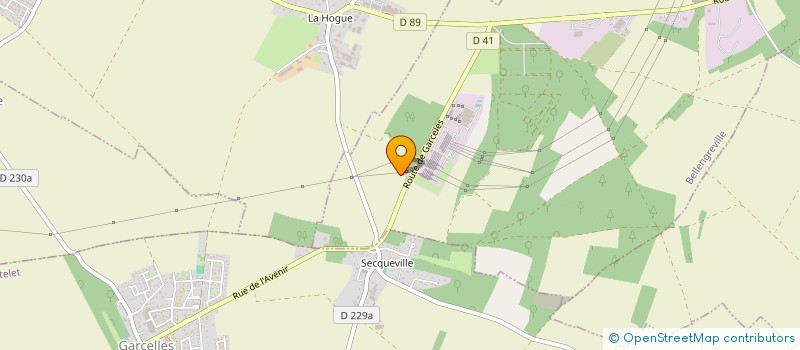 localisation de l'entreprise EARL GOMONT à BELLENGREVILLE