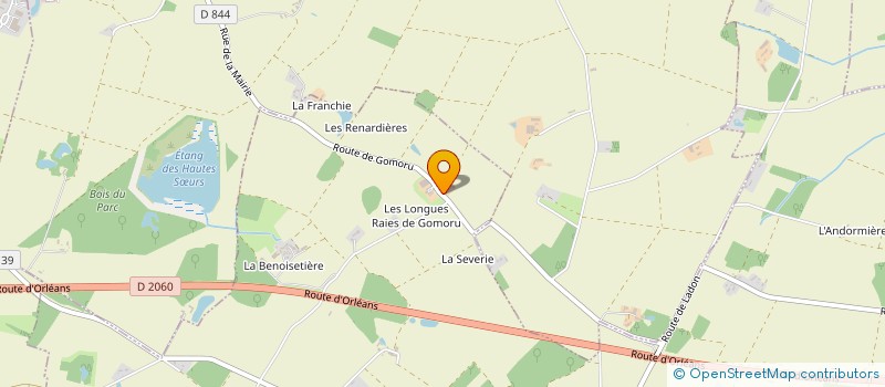 localisation de l'entreprise EARL GOMORU - BARNAULT à AUVILLIERS-EN-GATINAIS